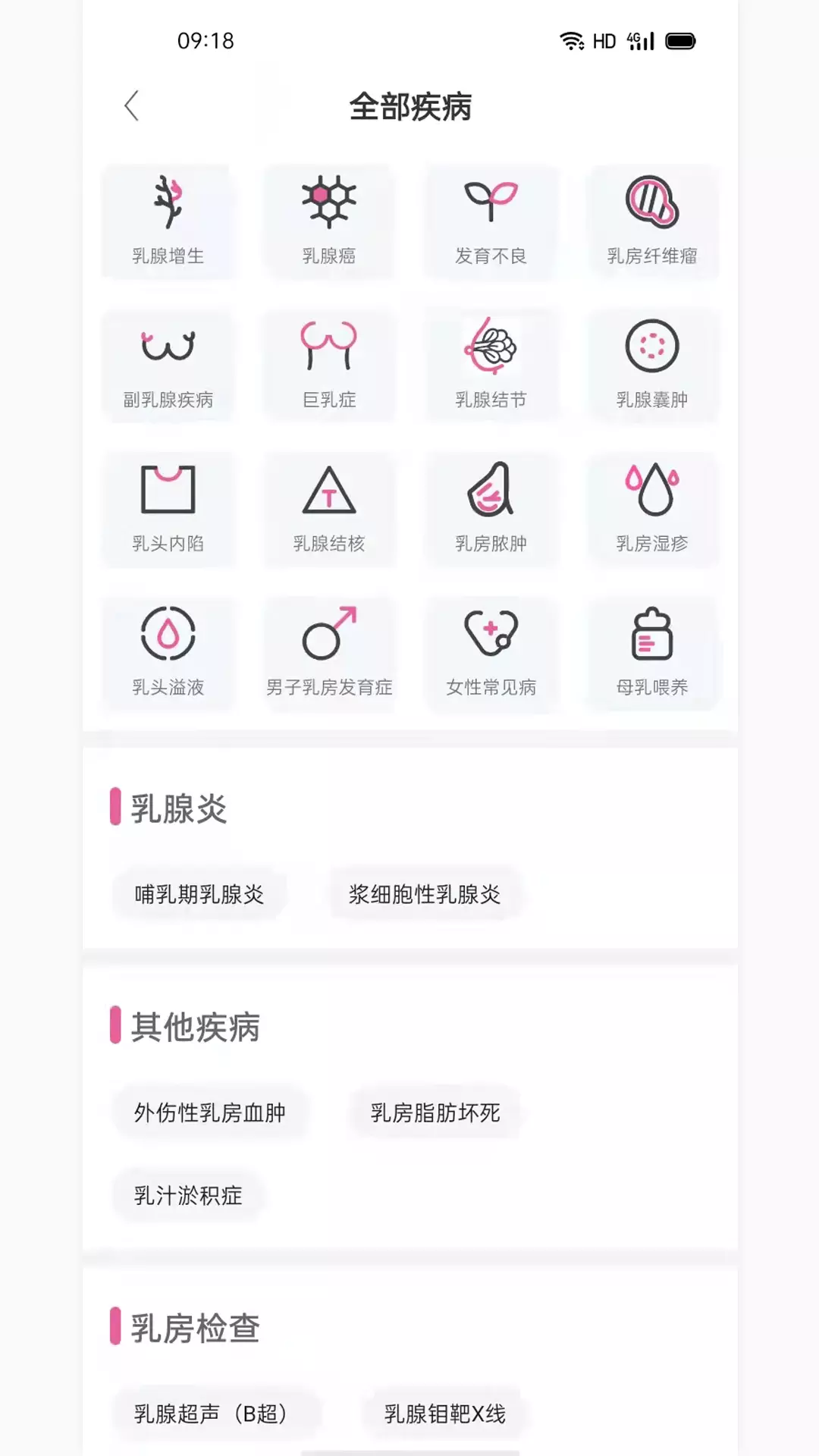 珍乳网 v1.1.2-珍爱乳腺，远离乳患截图2