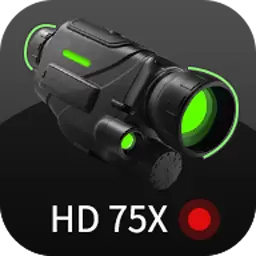 战术望远镜-75倍变焦夜视望远镜 v1.3.7-集夜视摄像相机望远镜为一体 战术望远镜-75倍变焦夜视望远镜 v1.3.7-集夜视摄像相机望远镜为一体