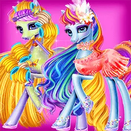 彩虹小马驹护理 v8.0.7-照顾小马,为它化妆打扮 彩虹小马驹护理 v8.0.7-照顾小马,为它化妆打扮