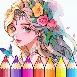 宝宝创意涂色画板-芭比公主涂鸦书安卓版 v1.2 宝宝创意涂色画板-芭比公主涂鸦书安卓版 v1.2