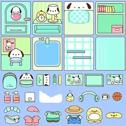 库洛米安静书-安静书手账贴纸安卓版 v1.3 库洛米安静书-安静书手账贴纸安卓版 v1.3