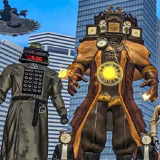 时钟巨人城市-超级时钟人进化v1.0-来参加时钟人超级大乱斗