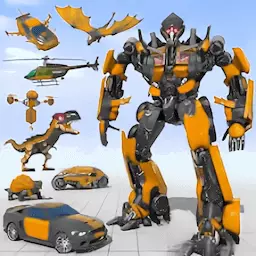 机器怪兽战场-机器人变形战士v1.00-变形机器人城市大乱斗！