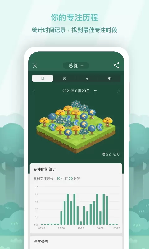 Forest专注森林-番茄钟学习计时器 v4.71.1-番茄钟学习计时器截图3