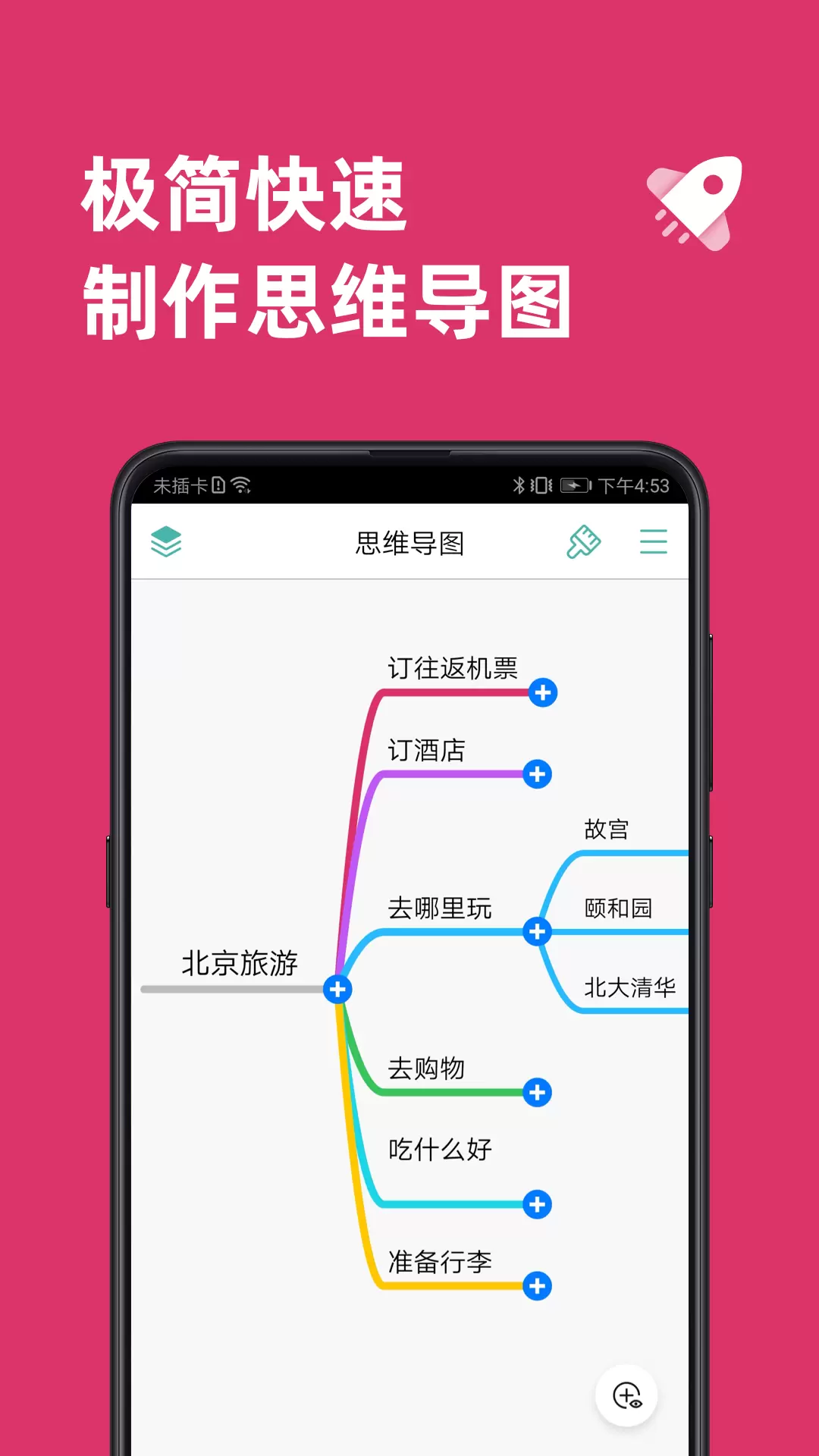 思维导图 v9.4.8-快速制作笔记和头脑风暴工具截图1