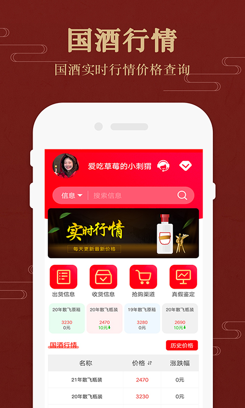 国酒行情与鉴别 v1.8免费版截图1