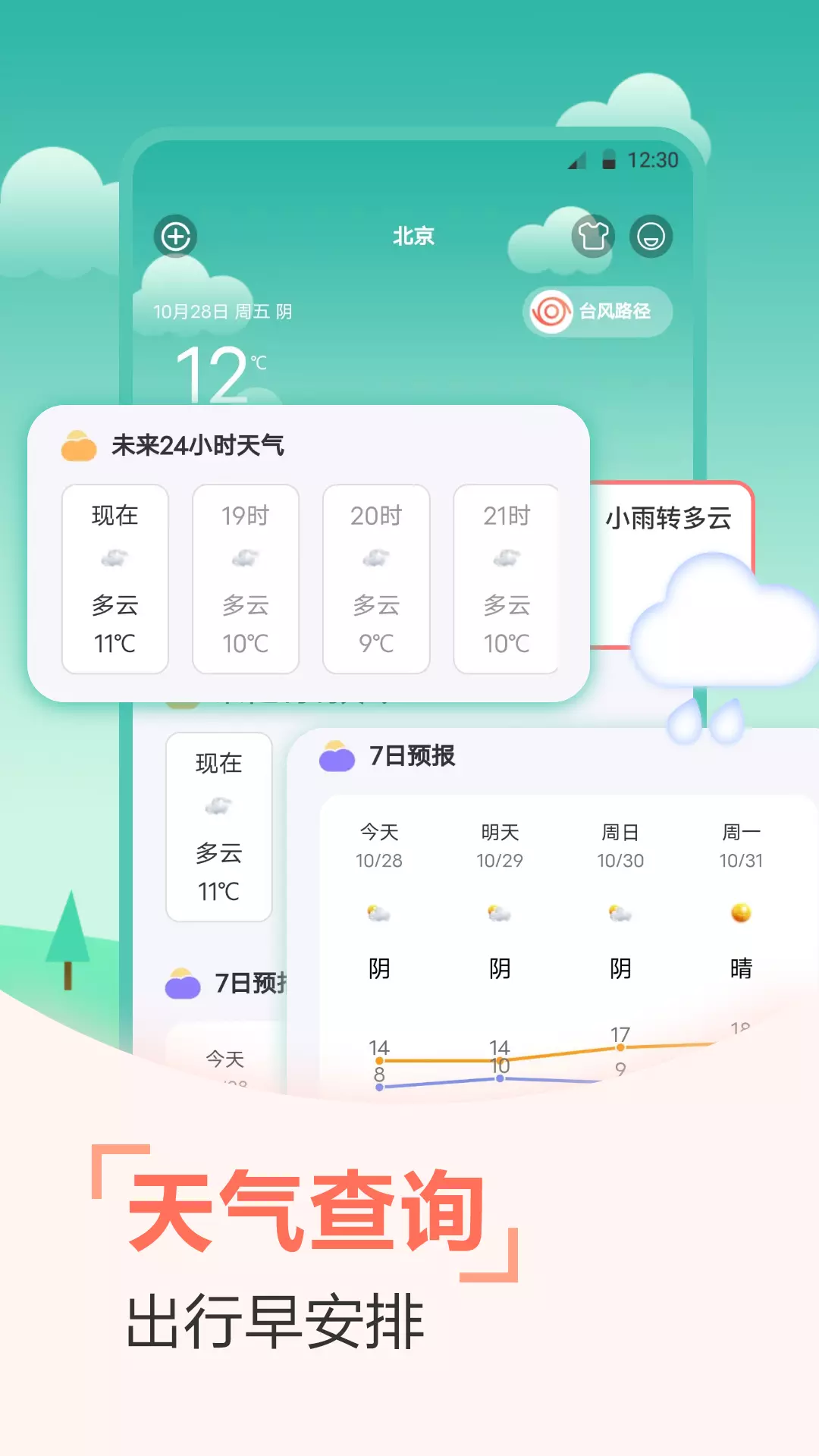 今日水印天气-天气预告v3.4.0-精准实时天气预报截图2