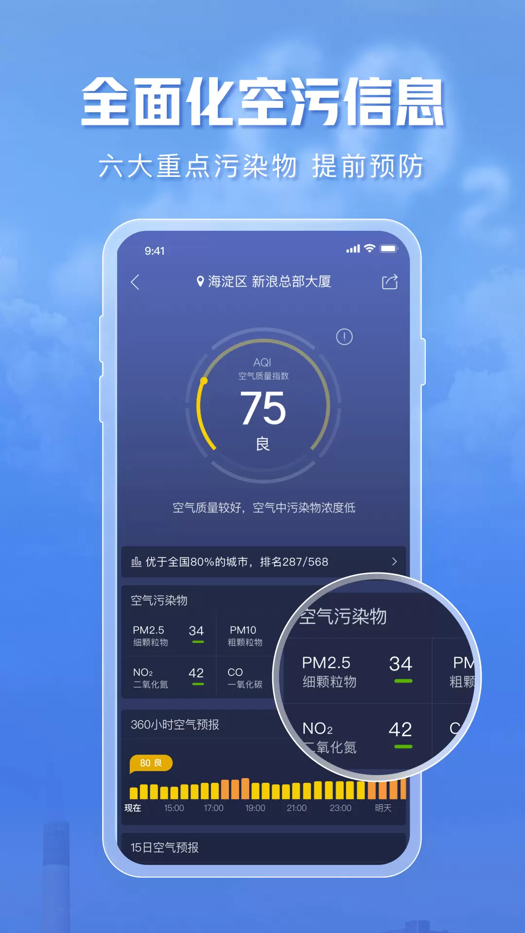 天气通 v8.09-天气预报，甜美明星语音播报天气截图3