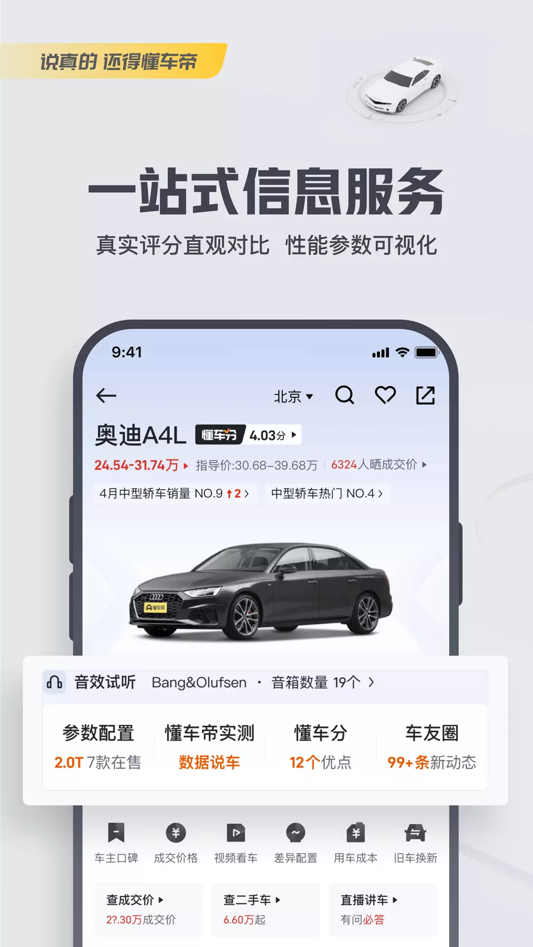 懂车帝 v7.7.6免费版截图1