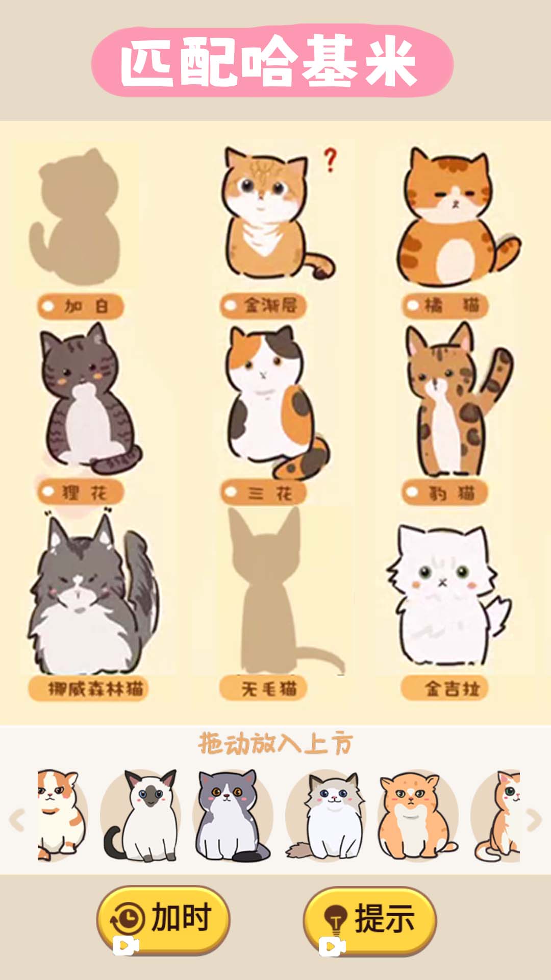 匹配哈基米-围住小猫咪 v1.0免费版截图1