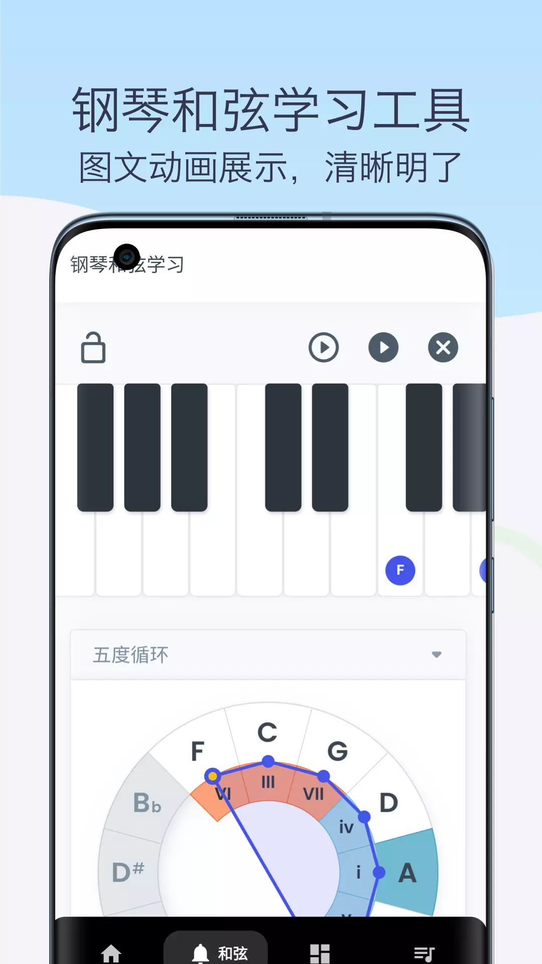 模拟钢琴键盘-弹钢琴 v1.0免费版截图2