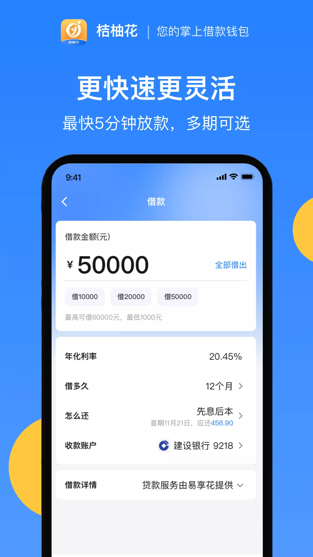 桔柚花v1.0.1-贷款额度高截图3
