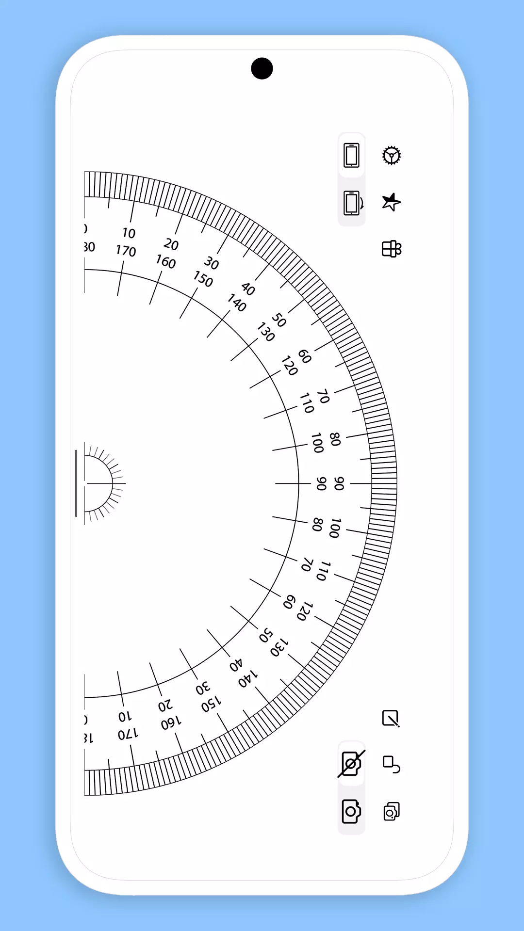 掌上量角器v2.4.331-用手机当量角器测量角度截图1