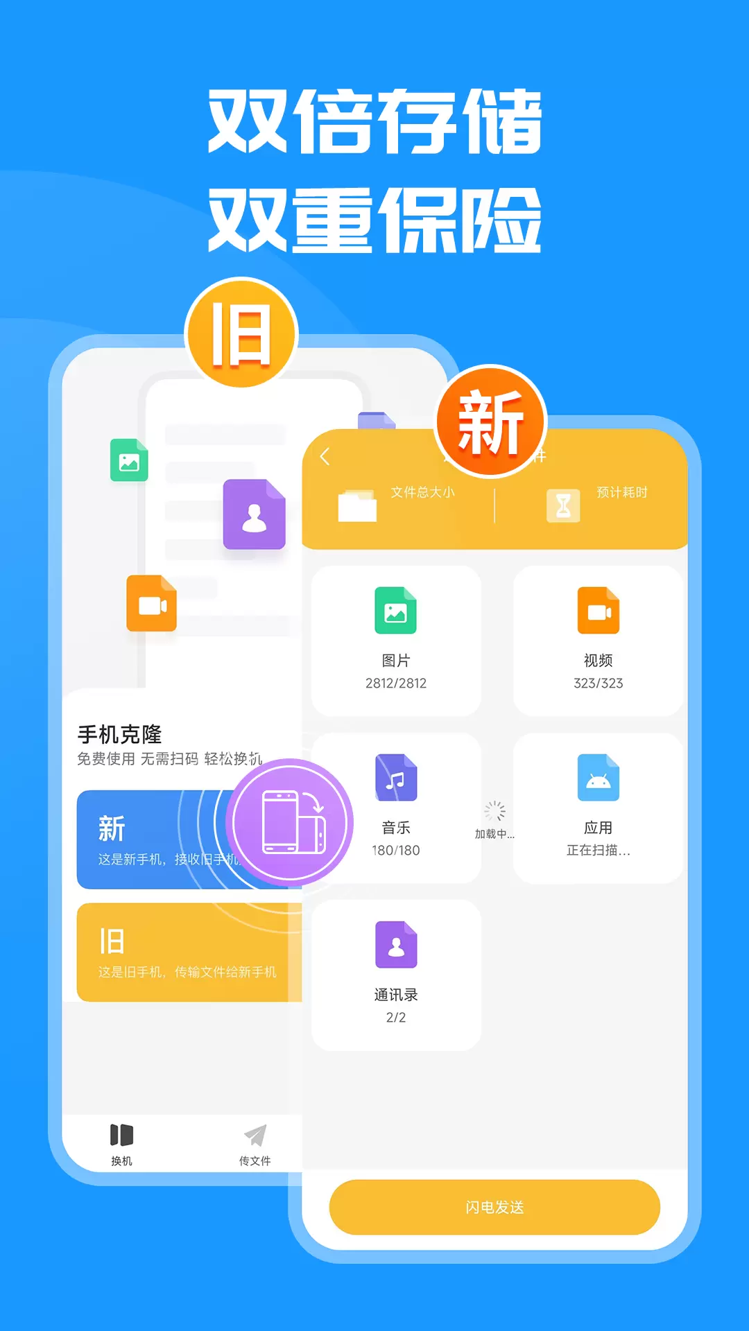 换机克隆同步大师安卓版v1.0.6-一键换机克隆同步传输助手截图2