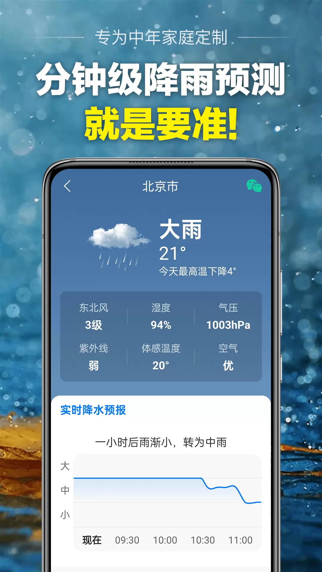 当准天气无广告