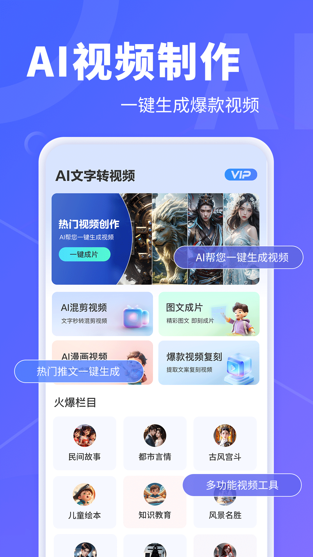 AI文字转视频2025最新版