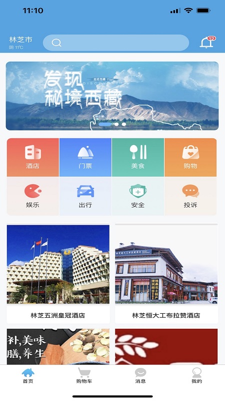 林芝宜游v1.1.1-林芝旅游全面服务截图1