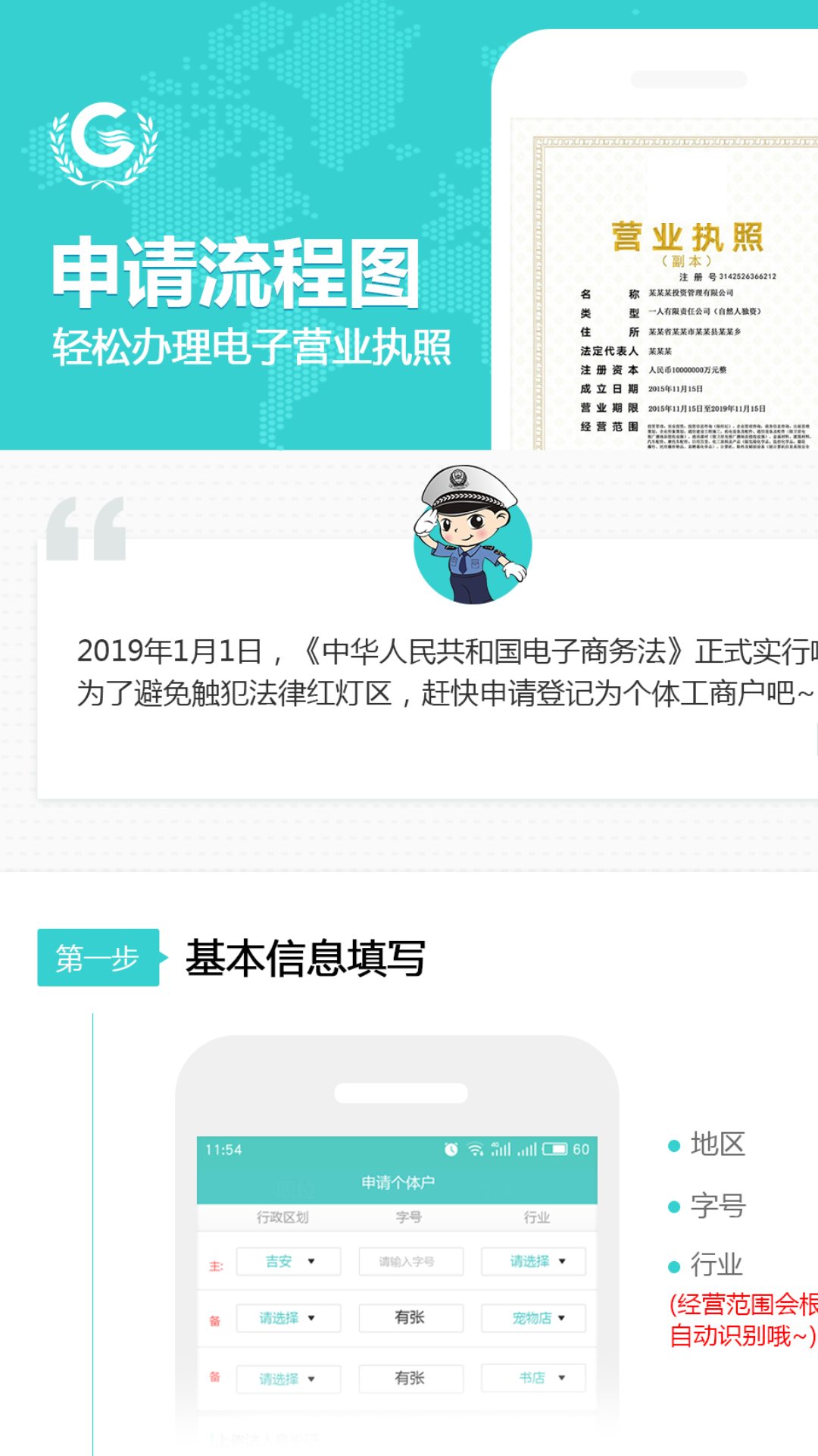 有张个体营业执照办理 图2